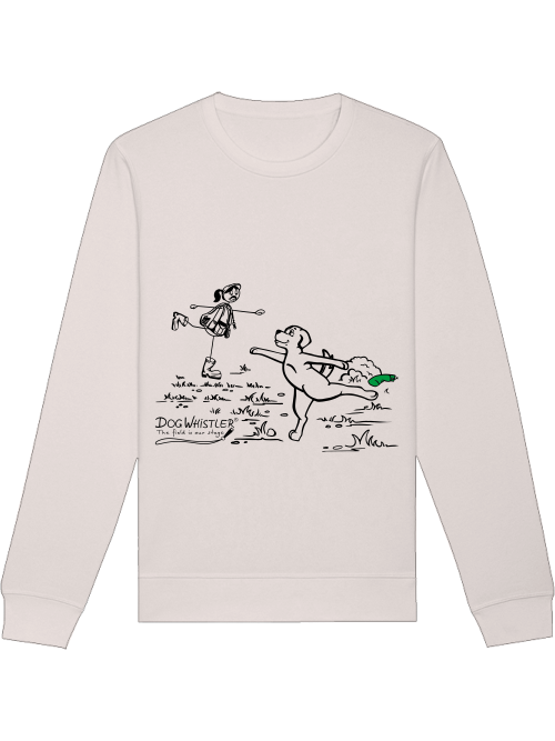 Sweatshirt Roller mit DOGWHISTLER Motiv "Schwanensee"