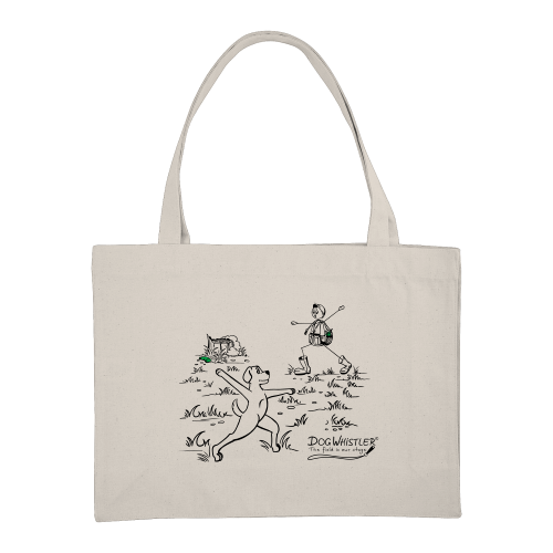 FAIR Wear Premium Stofftasche mit den neusten DOGWHISTLER Motiven bedruckt