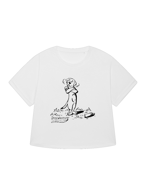 Oversized Shirt Collider DOGWHISTLER Motiv "phhht!"