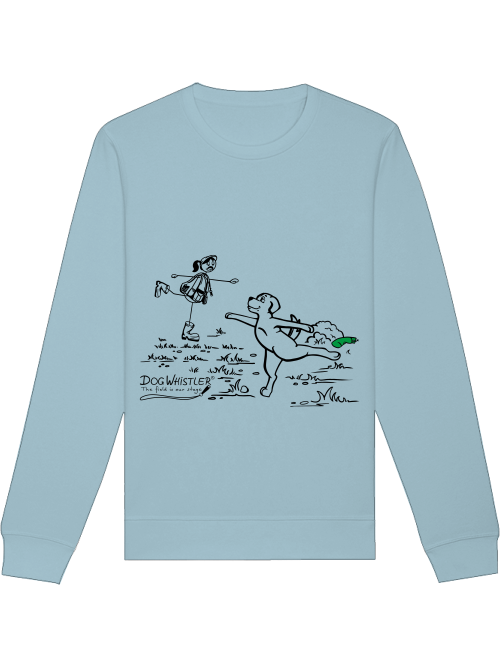 Sweatshirt Roller mit DOGWHISTLER Motiv "Schwanensee"