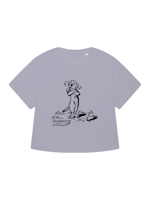 Oversized Shirt Collider DOGWHISTLER Motiv "phhht!"