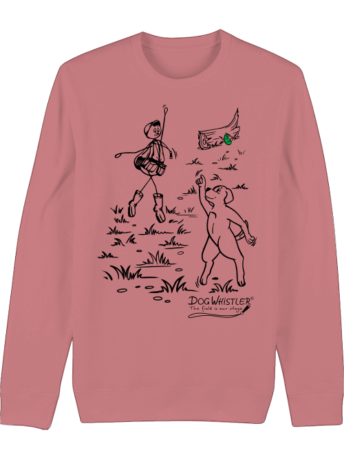 Basic UNISEX-BIO-Sweatshirt Changer körperbetont DOGWHISTLER Motiv "Saturday Night Fever"