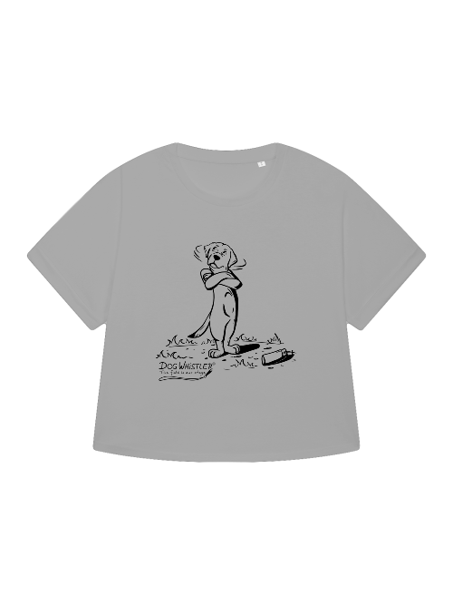Oversized Shirt Collider DOGWHISTLER Motiv "phhht!"