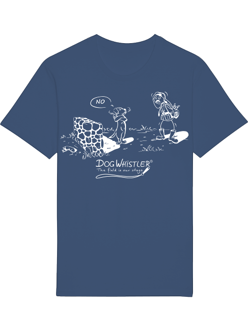 Unisex T-Shirt Rocker mit DOGWHISTLER Motiv "NO" Größe XS bis 5XL