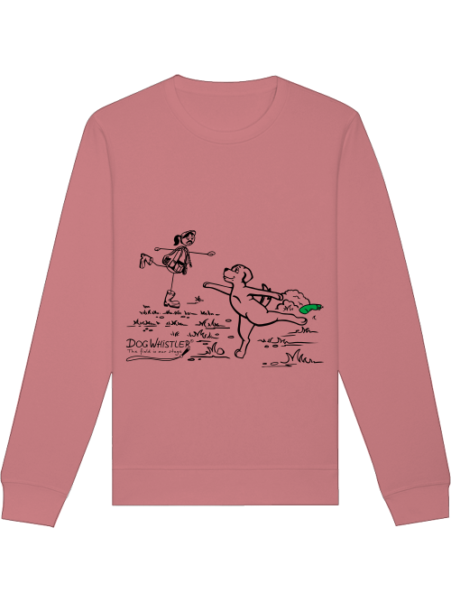 Sweatshirt Roller mit DOGWHISTLER Motiv "Schwanensee"