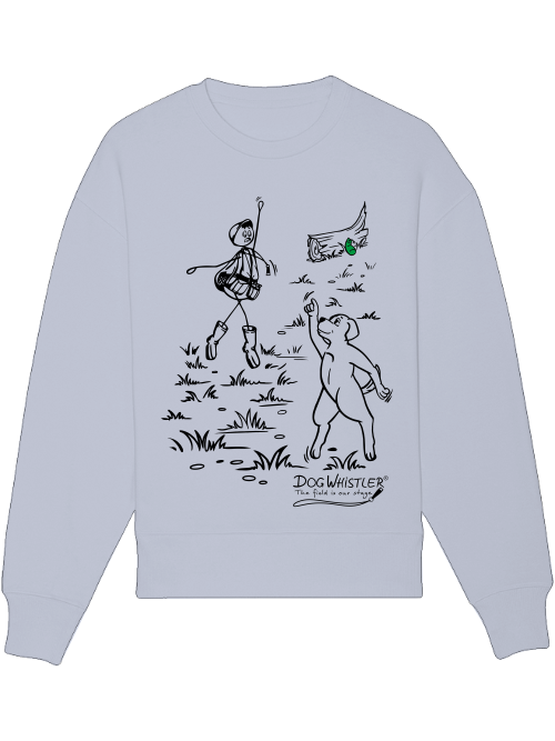 Basic UNISEX-Sweatshirt Radder mit lässiger Passform DOGWHISTLER Motiv "Saturday Night Fever"