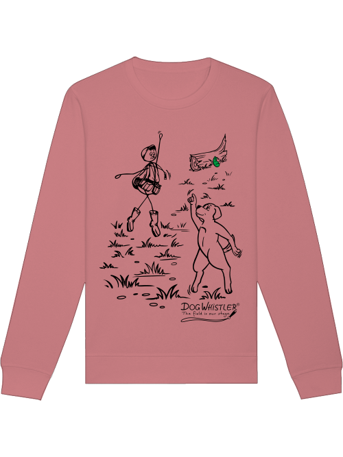 Sweatshirt Roller mit DOGWHISTLER Motiv "Saturday Night Fever"