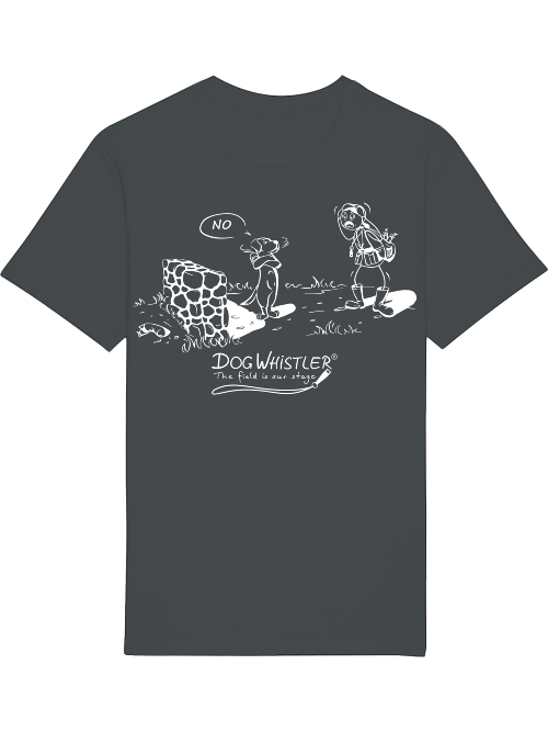 Unisex T-Shirt Rocker mit DOGWHISTLER Motiv "NO" Größe XS bis 5XL