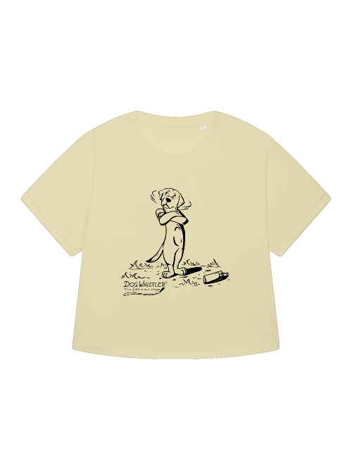 Oversized Shirt Collider DOGWHISTLER Motiv "phhht!"