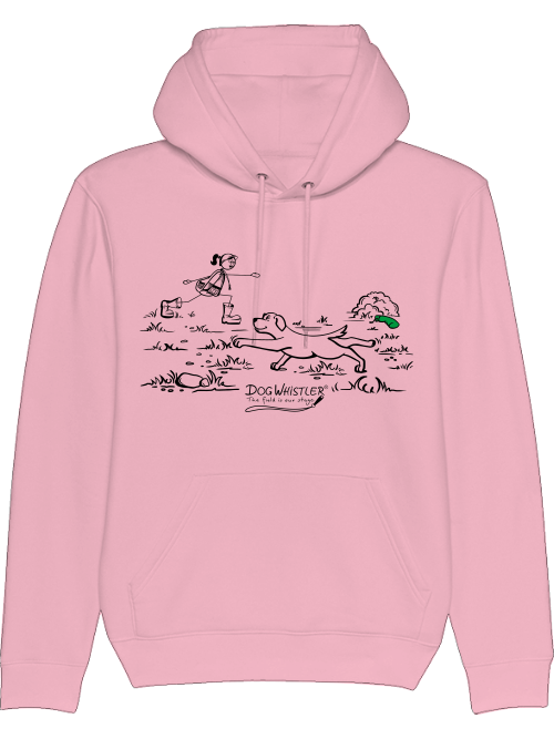 Bio-Unisex Hoodie Cruiser mit DOGWHISTLER Motiv "Stretching"