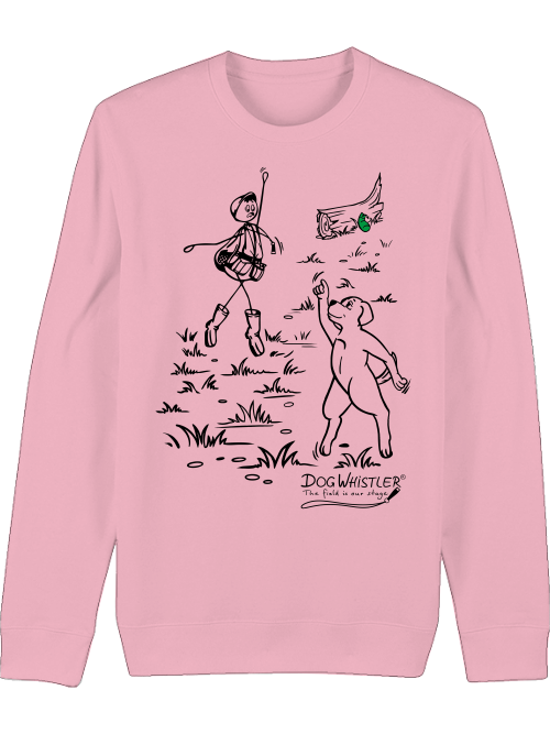 Basic UNISEX-BIO-Sweatshirt Changer körperbetont DOGWHISTLER Motiv "Saturday Night Fever"