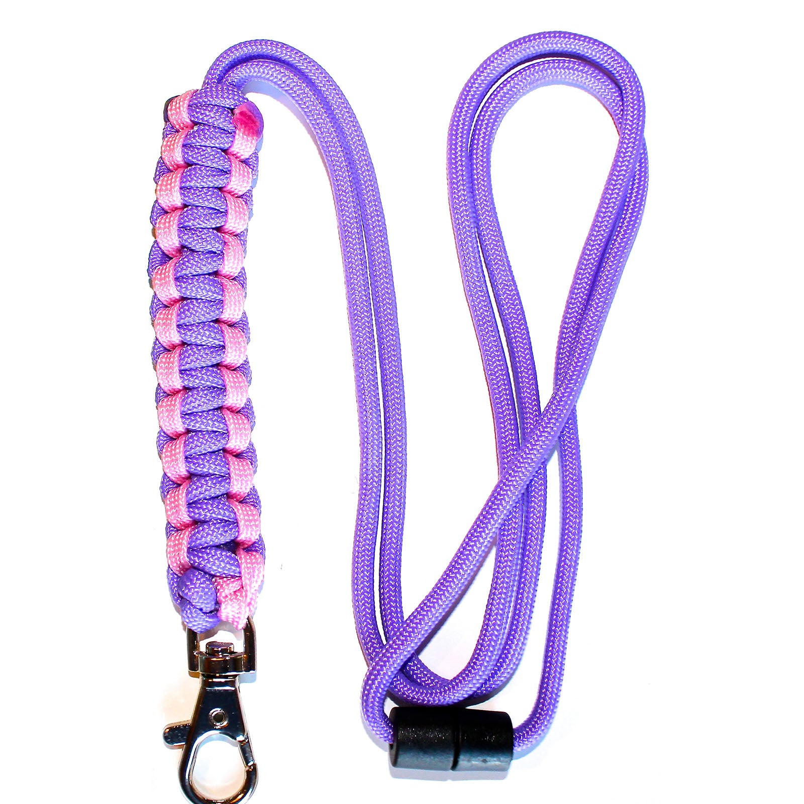 Pink & Lilac – Cobra Lanyard