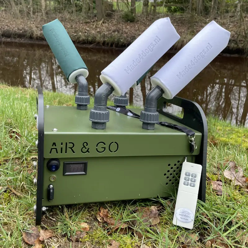 AIR&GO Dummylauncher 4-Shooter Pro - Airlauncher von Made4Dogs