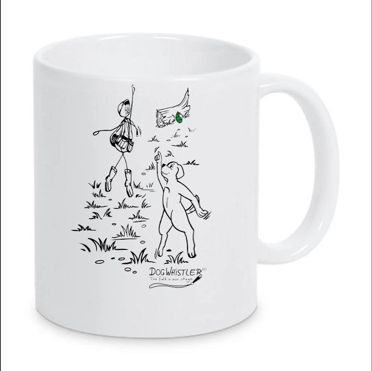 DOGWHISTLER Kaffeetasse "Sprungbereit"