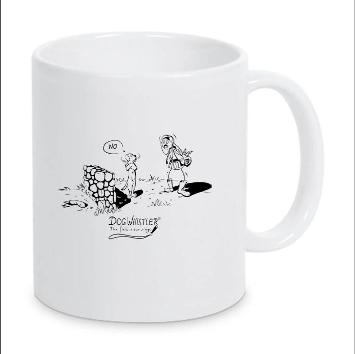 DOGWHISTLER Kaffeetasse "NO"
