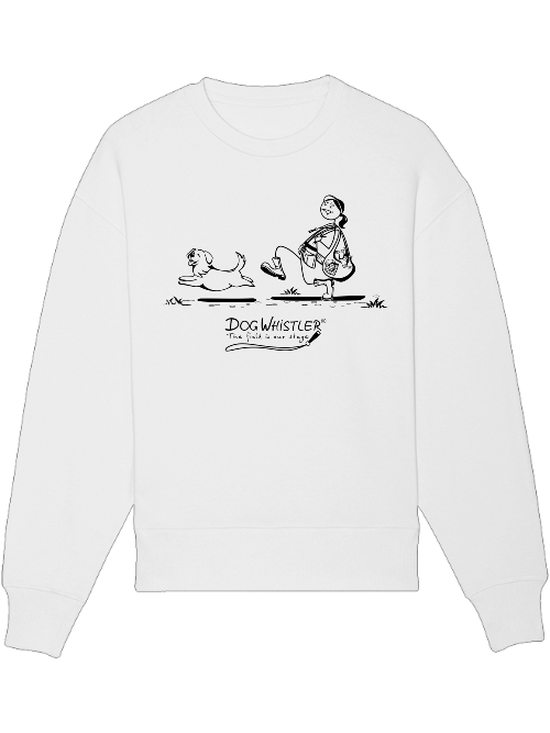 Basic UNISEX-Sweatshirt Radder mit lässiger Passform DOGWHISTLER Motiv Keuch