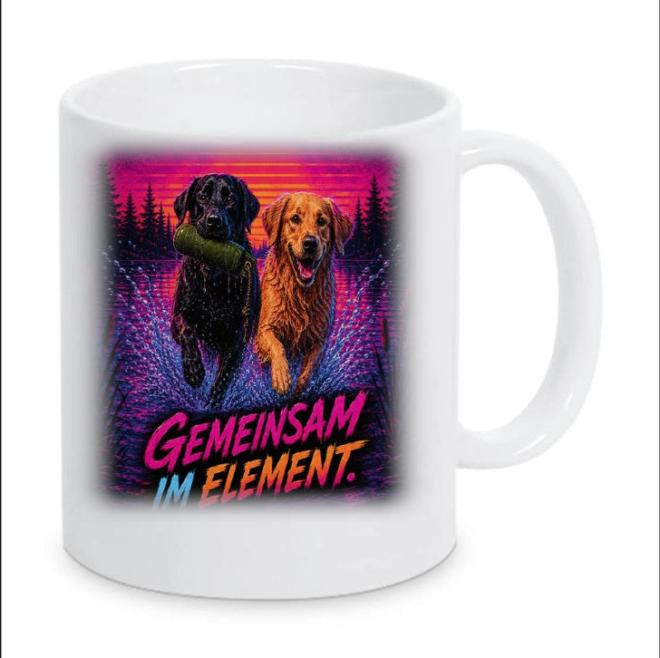Kaffeetasse "Gemeinsam im Element."