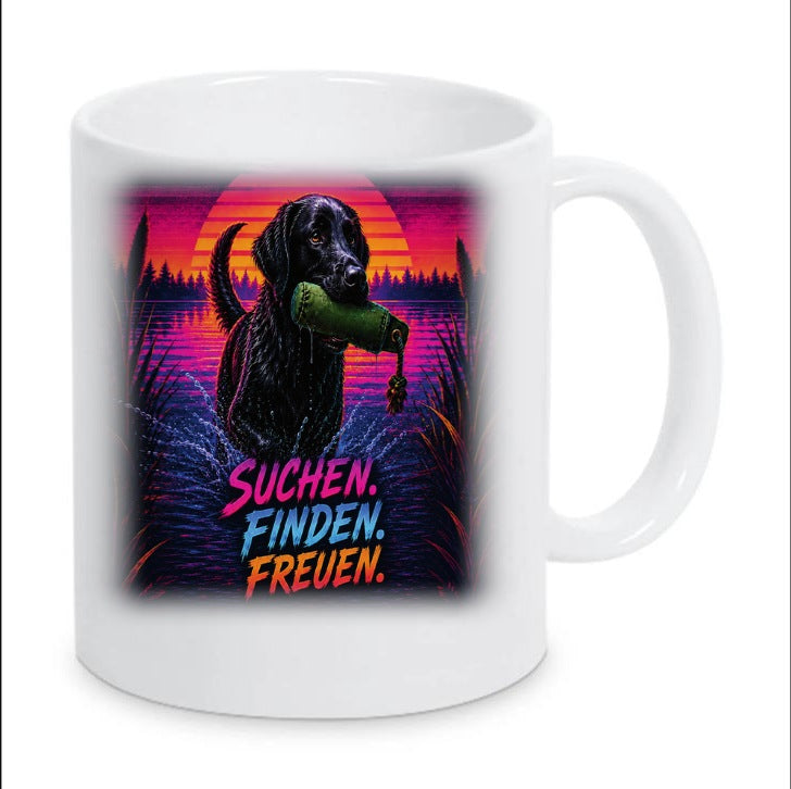 Kaffeetasse "Suchen. Finden. Freuen."