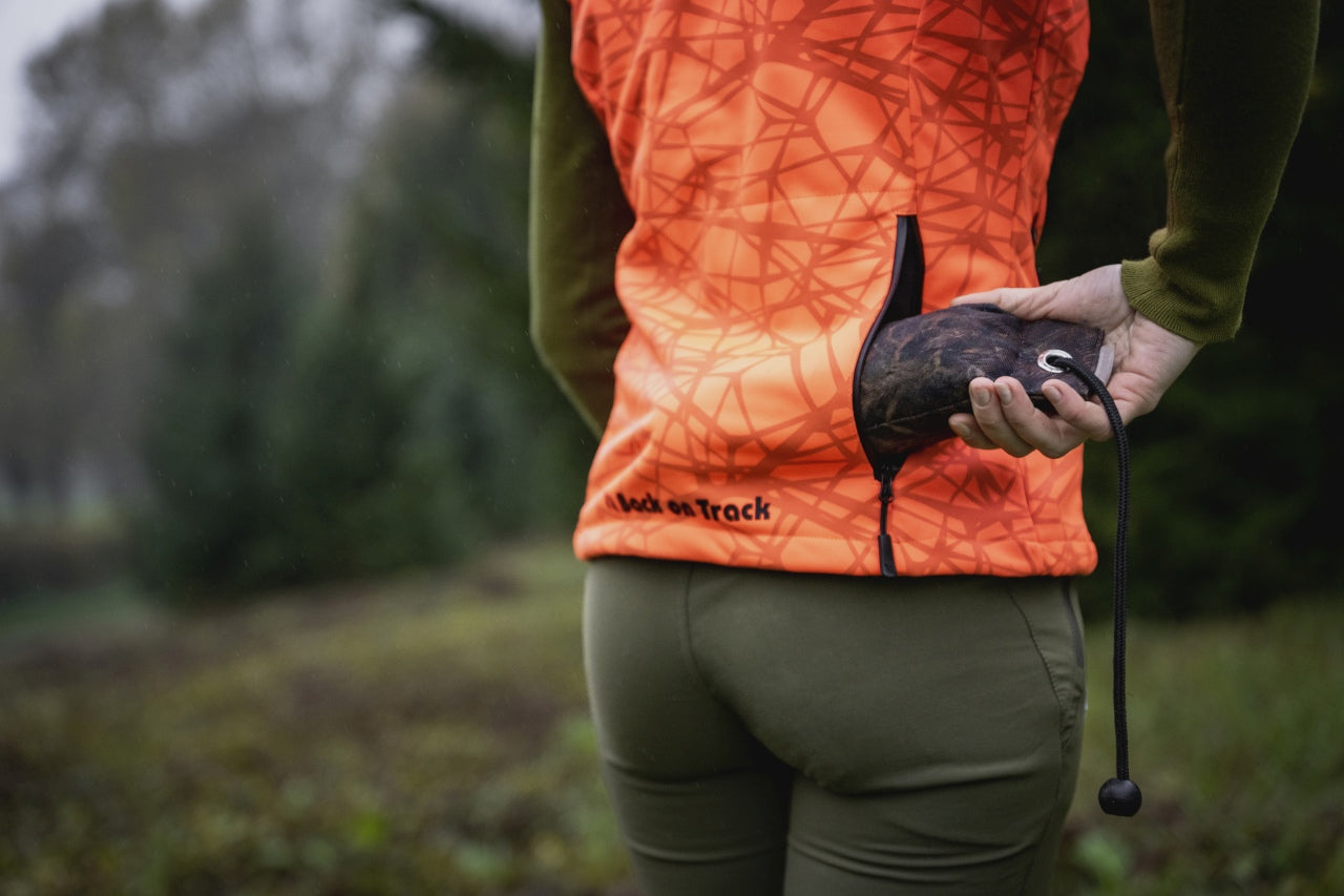 Outdoor-Damenweste "Flash" mit Iontex®️ Fleece gefüttert in orange