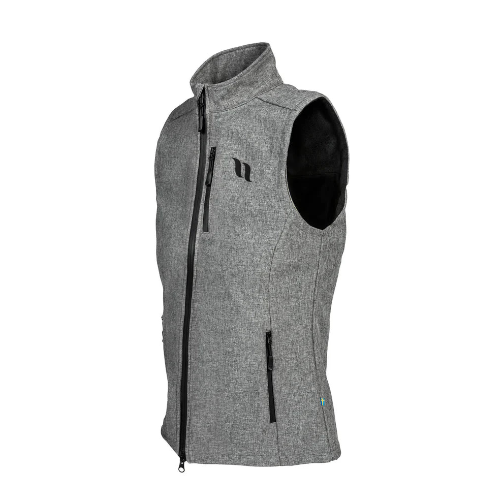 Outdoor-Herrenweste "Ray" mit Iontex®️ Fleece gefüttert in grau