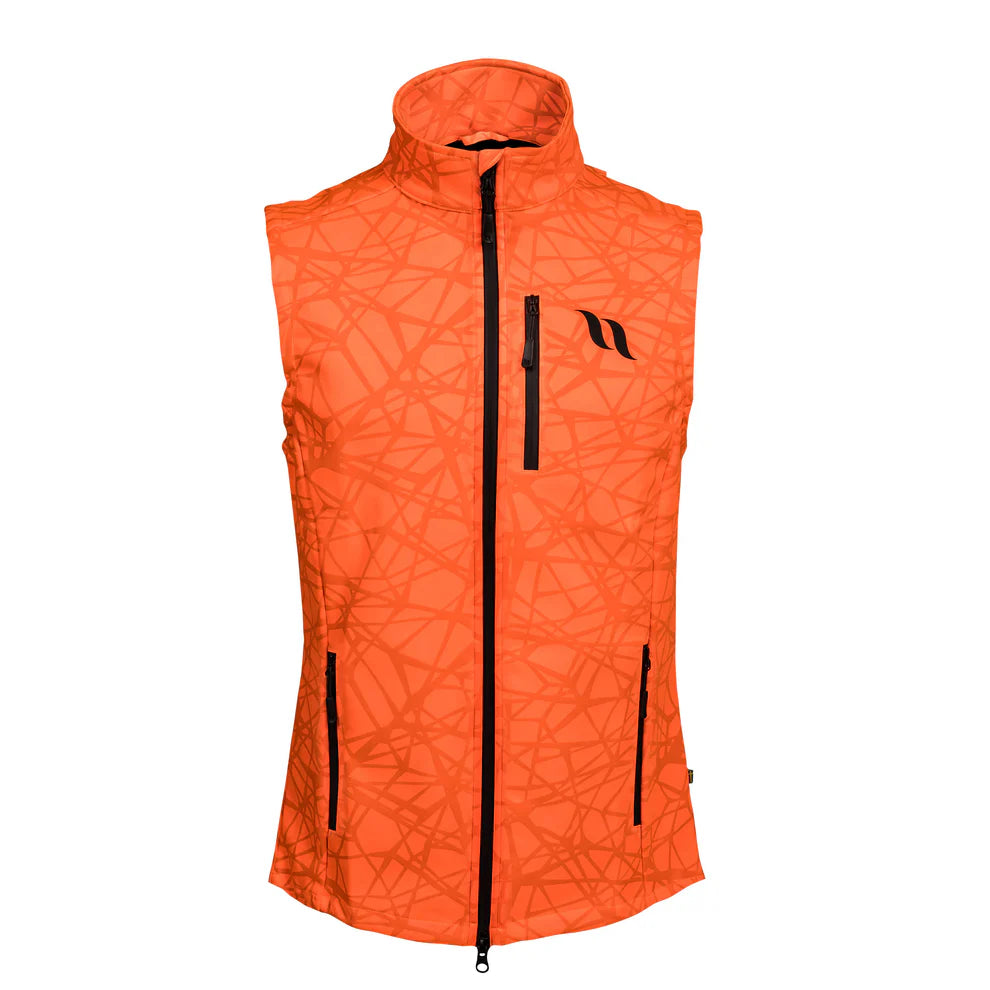 Outdoor-Herrenweste "Ray" mit Iontex®️ Fleece gefüttert in orange