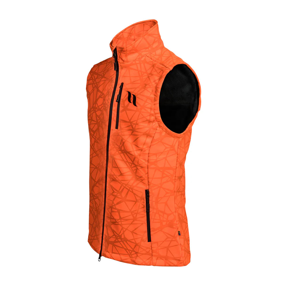 Outdoor-Herrenweste "Ray" mit Iontex®️ Fleece gefüttert in orange