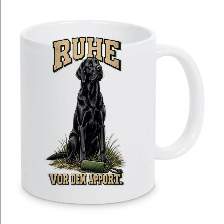 Kaffeetasse "Ruhe vor dem Apport."