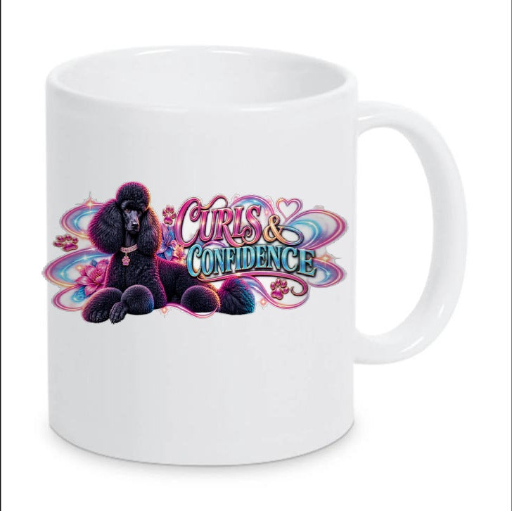 Kaffeetasse "Curls & Confidence"