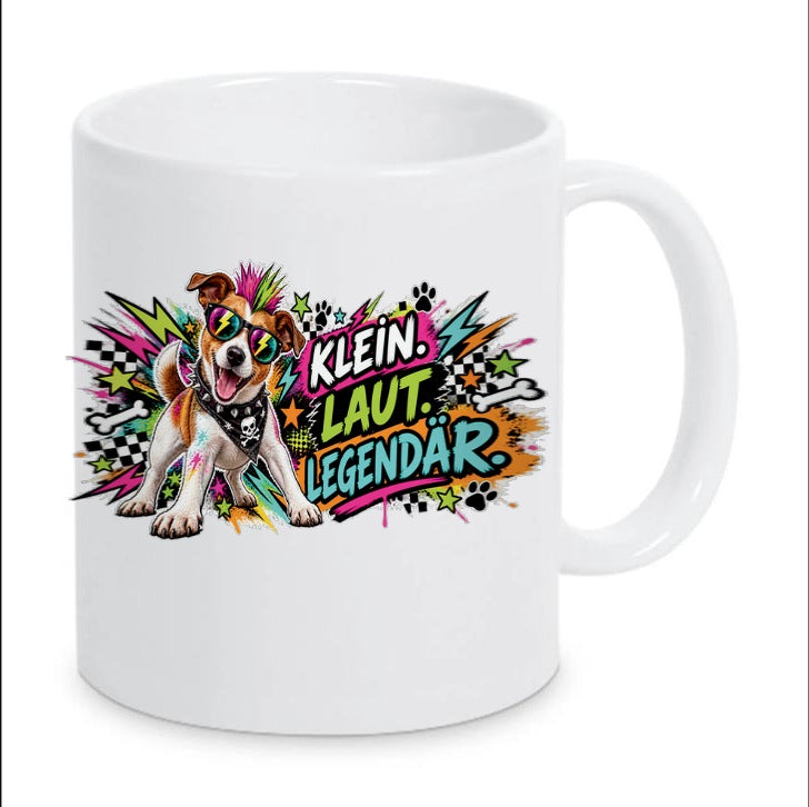 Kaffeetasse "Klein. Laut. Legendär."