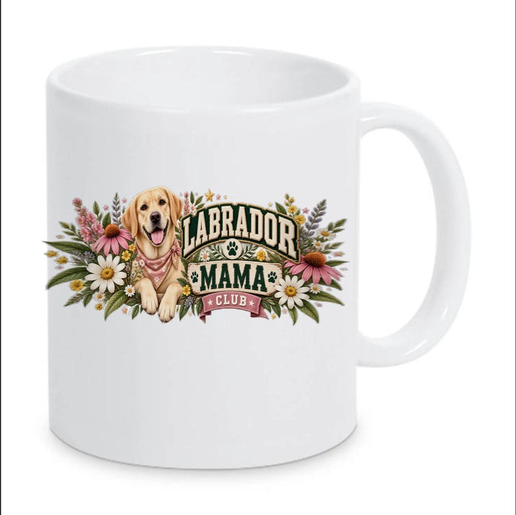 Kaffeetasse "Labrador Mama Club"
