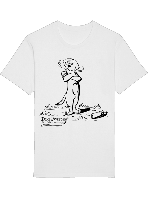 Unisex T-Shirt Rocker mit DOGWHISTER Motiv "phhht" Größe XS bis 5XL