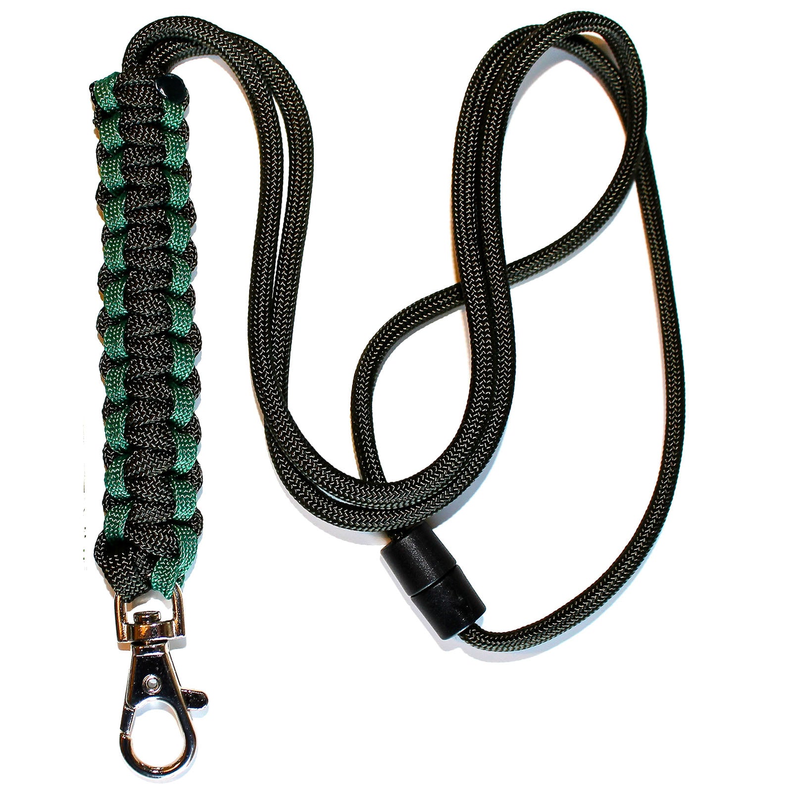 Olive & Forest Green – Cobra Lanyard